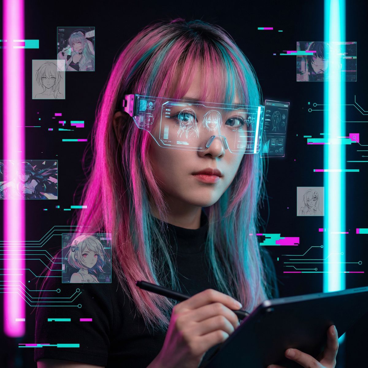 91动漫艺术总监林雨桐