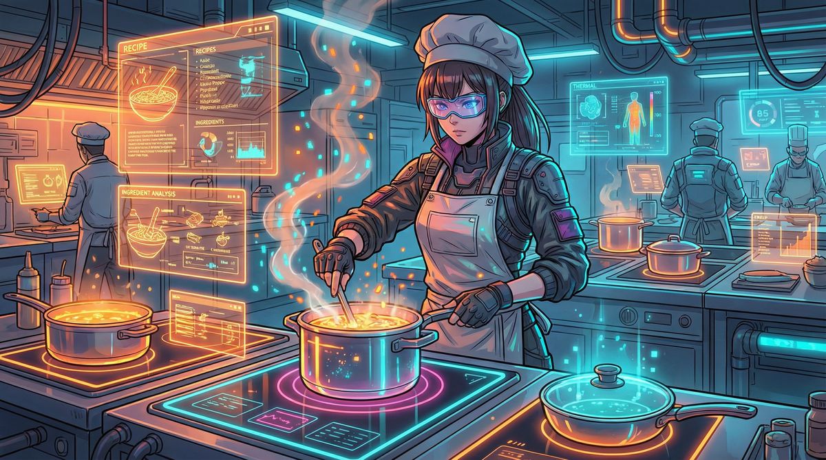 91美食动漫-赛博厨房